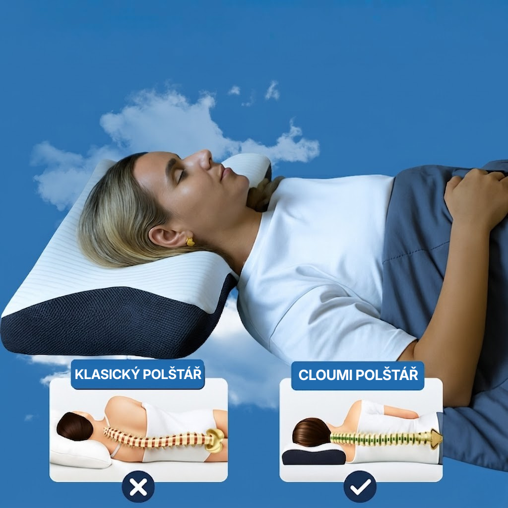 Cloumi: Speciální Polštář Pro Zdravější Spánek